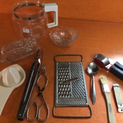 #k23.  Butter dish, utensils and more!