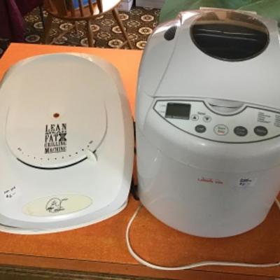 #k43. Bread maker and George foreman grill