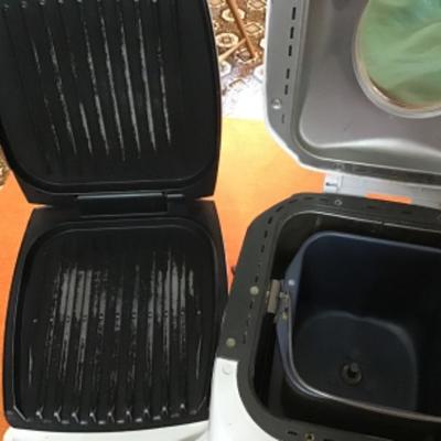 #k43. Bread maker and George foreman grill