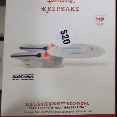 Star Trek Ornament USS Enterprise NCC-1701-C