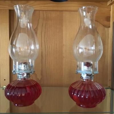#lr21. Two kerosene lamps