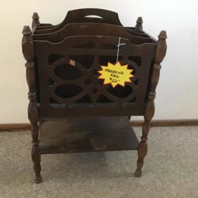 #lr27. Vintage magazine rack