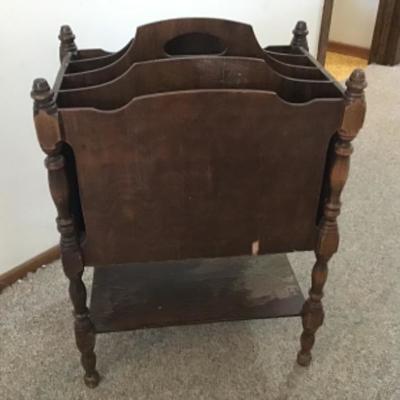 #lr27. Vintage magazine rack