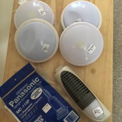 #hc2. For puck lights, vacuum cleaner bags and ionic plug-in