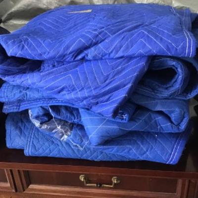 #gar8. Six used moving blankets