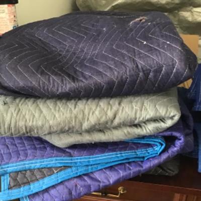 #gar9. Six used moving blankets