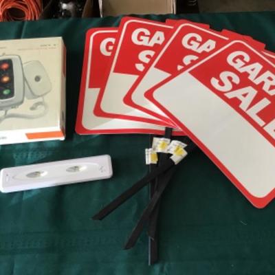 #gar40.   Parking sensor, for garage sale signs and lights 