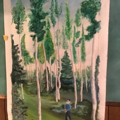 #fr25.  Painting on canvas