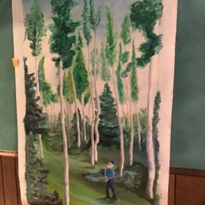 #fr25.  Painting on canvas