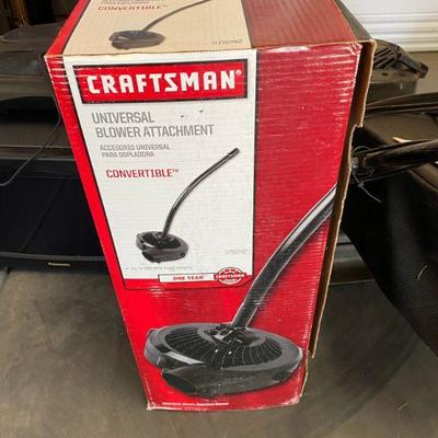 Craftsman universal blower attachment 