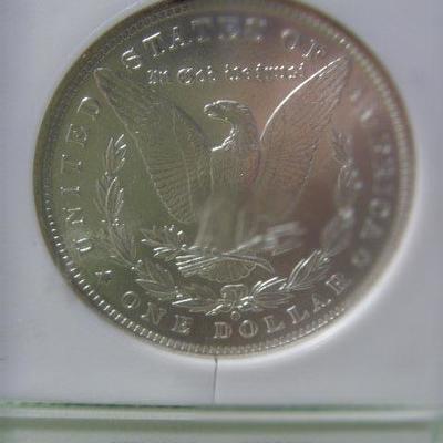 1884 O Morgan Silver Dollar Graded MS 64 