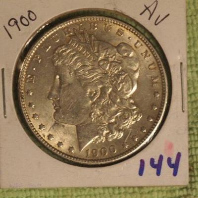1900 Silver Morgan Uncirculated