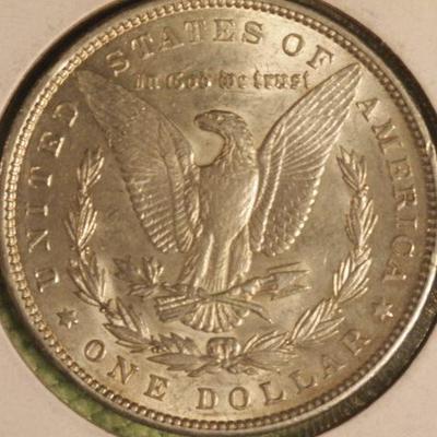 1900 Silver Morgan Uncirculated