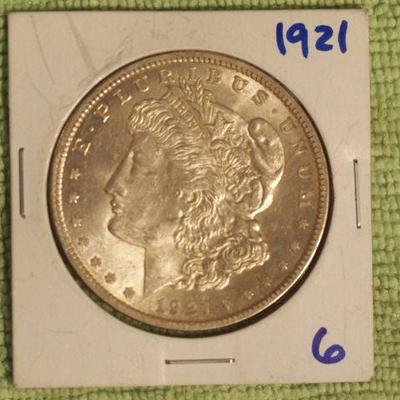 1921 P Morgan Uncirculated