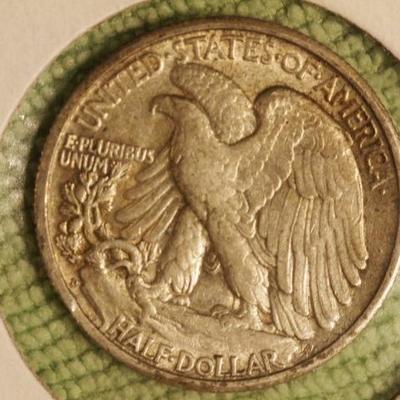 1945 D Walking Liberty Half Dollar