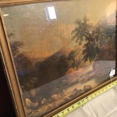 #fr53.  Vintage landscape picture