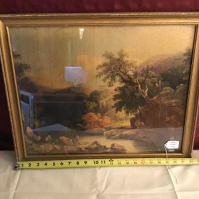 #fr53.  Vintage landscape picture