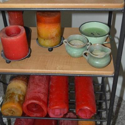 Heavy duty Wood/Iron 4 tiered shelf