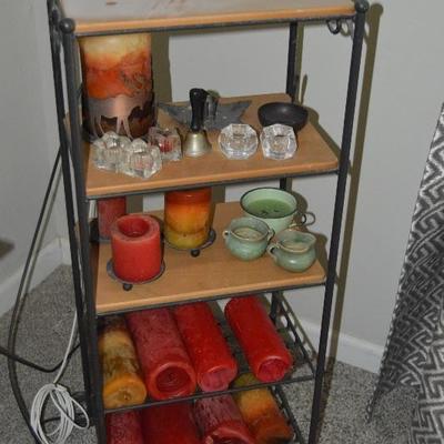 Heavy duty Wood/Iron 4 tiered shelf