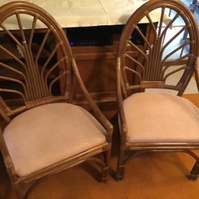 #fr73.  Two rattan chairs
