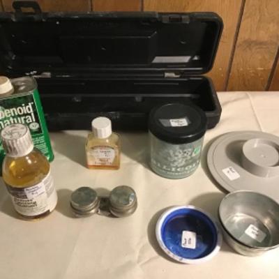 #p18.  Miscellaneous painting supplies
