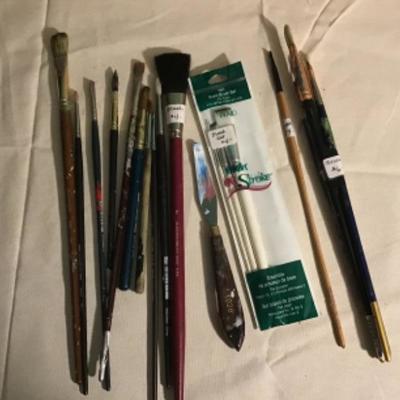 #p20.  Artist paint brushes 20 pieces