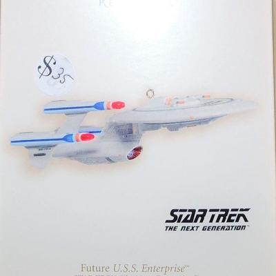 Star Trek Ornament FUTURE USS ENTERPRISE (3 of 3)