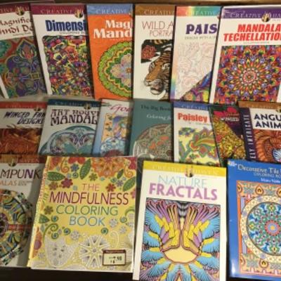 #p40.   17 coloring books