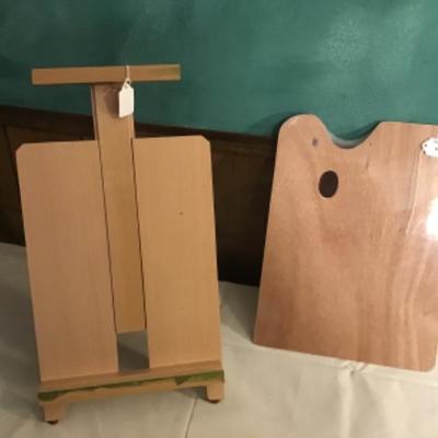#p41.   Table top easel and palette