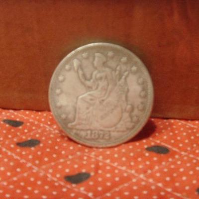 1872 Liberty Trade Dollar