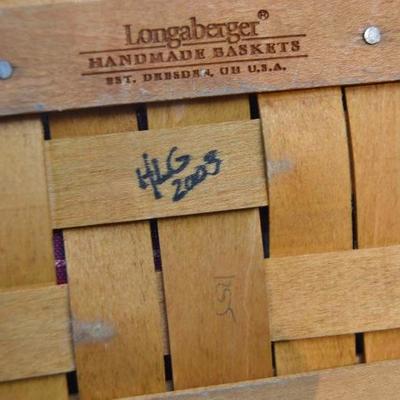 Longaberger Basket Lot #3 The Patriot 