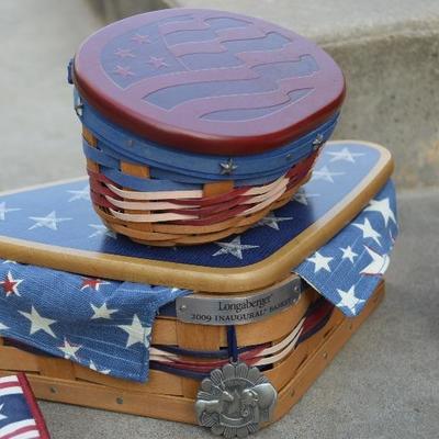 Longaberger Basket Lot #3 The Patriot 