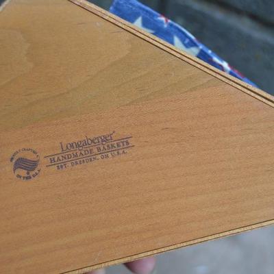 Longaberger Basket Lot #3 The Patriot 