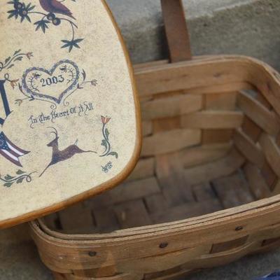 Longaberger Basket Lot #3 The Patriot 