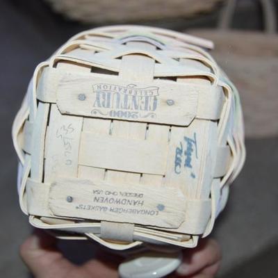 Longaberger Basket Lot #4