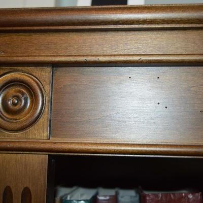 Very high quality wood bookcase
