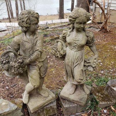 Concrete Garden Statues
