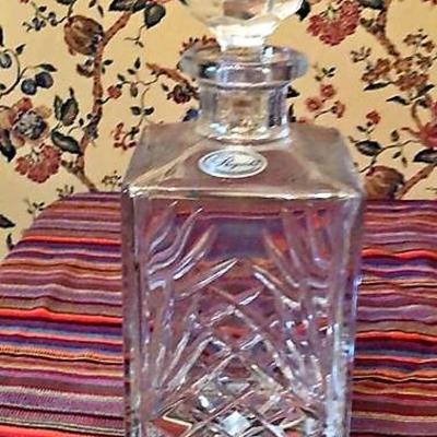 Crystal Beverage DECANTER Rogaska