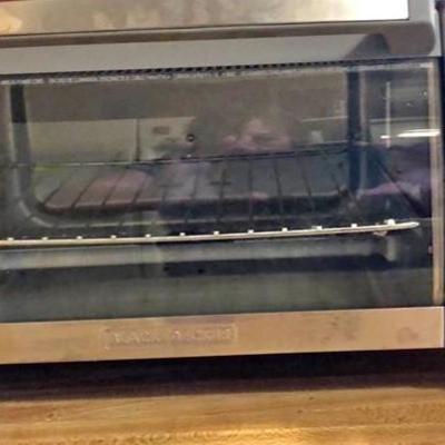 TOASTER OVEN Black and Decker - Stainless Stell
