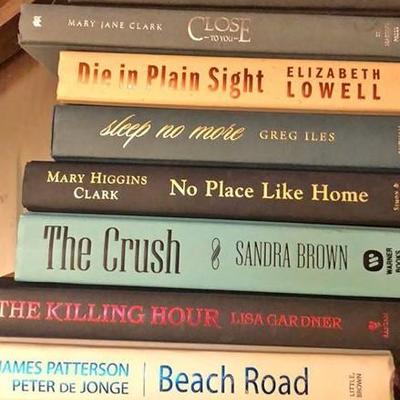 Hard Cover Book Lot - no dust covers