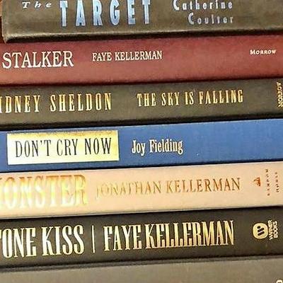 Hard Cover Fiction BOOK Lot