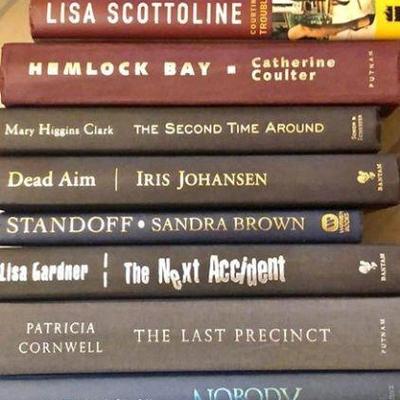 BOOK LOT Hard Cover - 13 Fiction