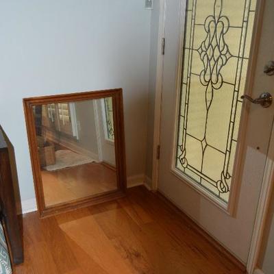 Beautiful Wood Framed Mirror