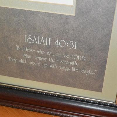 Isaiah 40:31 Framed Art