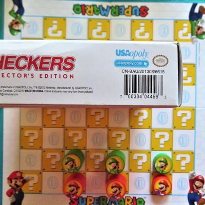 SUPER MARIO CHECKERS GAME Collector's Edition