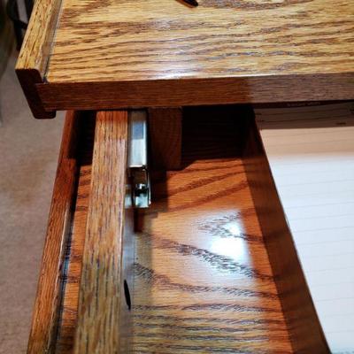 Handmade wooden shelf unit