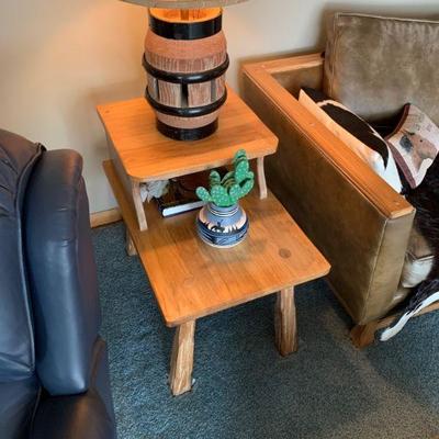 A. Brandt Ranch Oak end table 