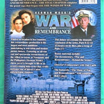 WAR and Remembrance 6- DVD Video Set Herman Wouk's The FINAL CHAPTER 2nd Part