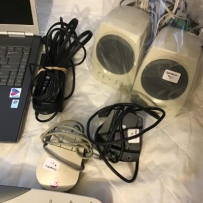 #dbr4.  Gateway laptop, speakers and accessories