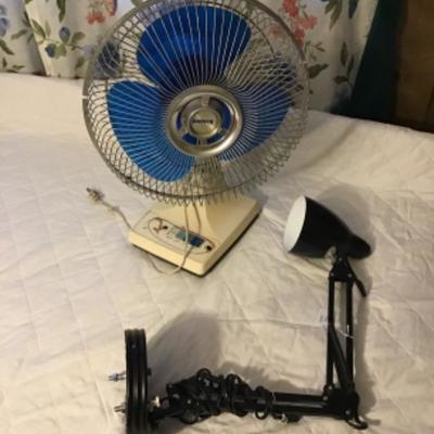 #DBR-14.  Fan and light